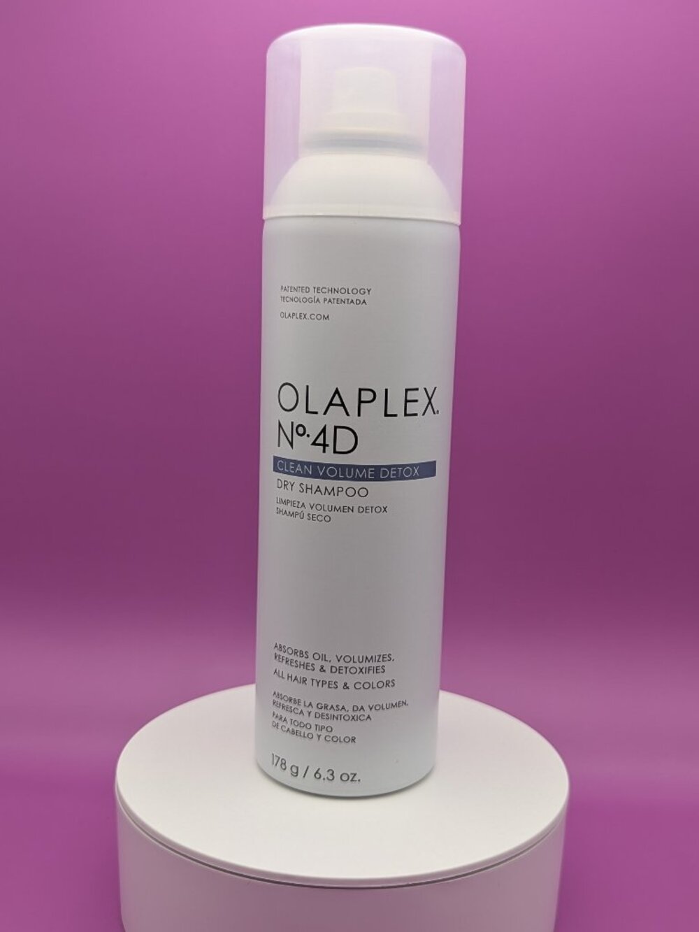 Olaplex No.4D Clean Volume Detox~Dry Shampoo Spray Full Size 6.3oz VGC Near Full